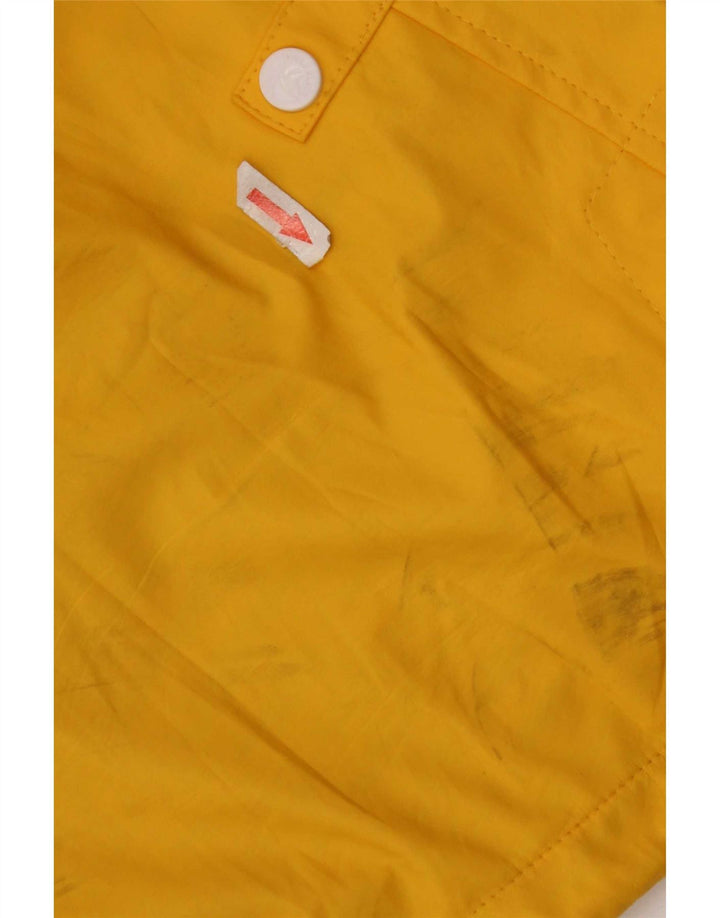 Giacca antipioggia con cappuccio da donna Voile Bleue UK 18 XL Poliuretano giallo