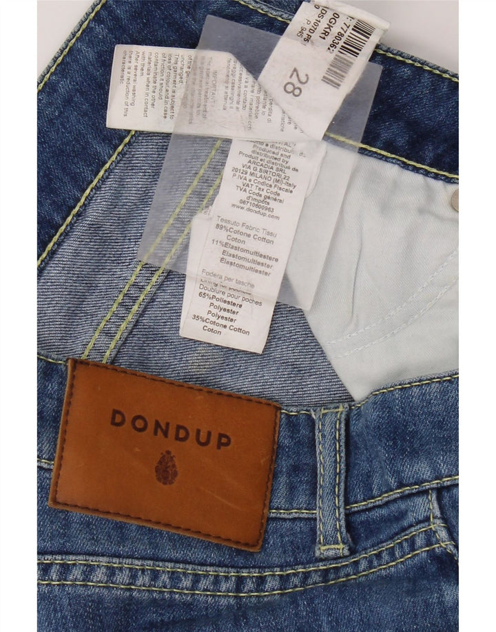 Jeans slim da donna Dondup W28 L28 cotone blu