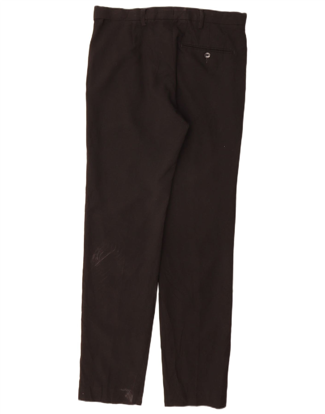 Pantaloni da abito slim fit da donna Marks & Spencer W30 L33 poliestere nero