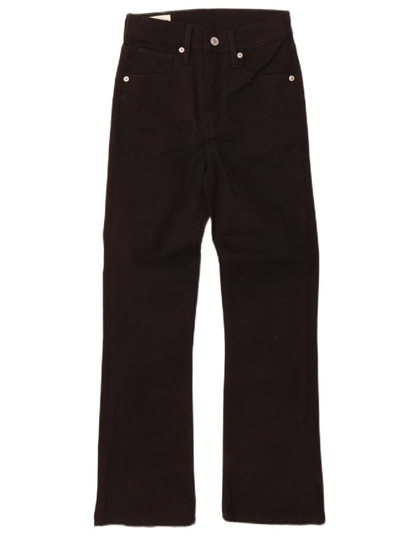 Jeans Bootcut da donna Levi's W24 L26 cotone nero