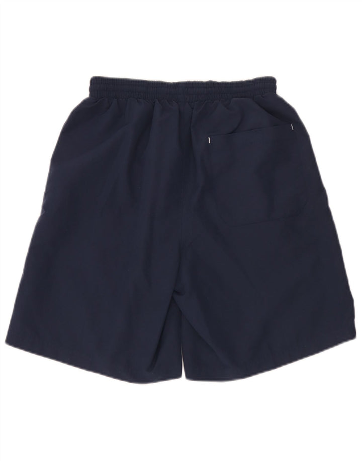 Pantaloncini sportivi da uomo Umbro piccoli in poliestere blu navy