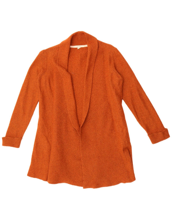 Maglione cardigan aperto da donna White Stuff UK 10 Piccolo nylon arancione