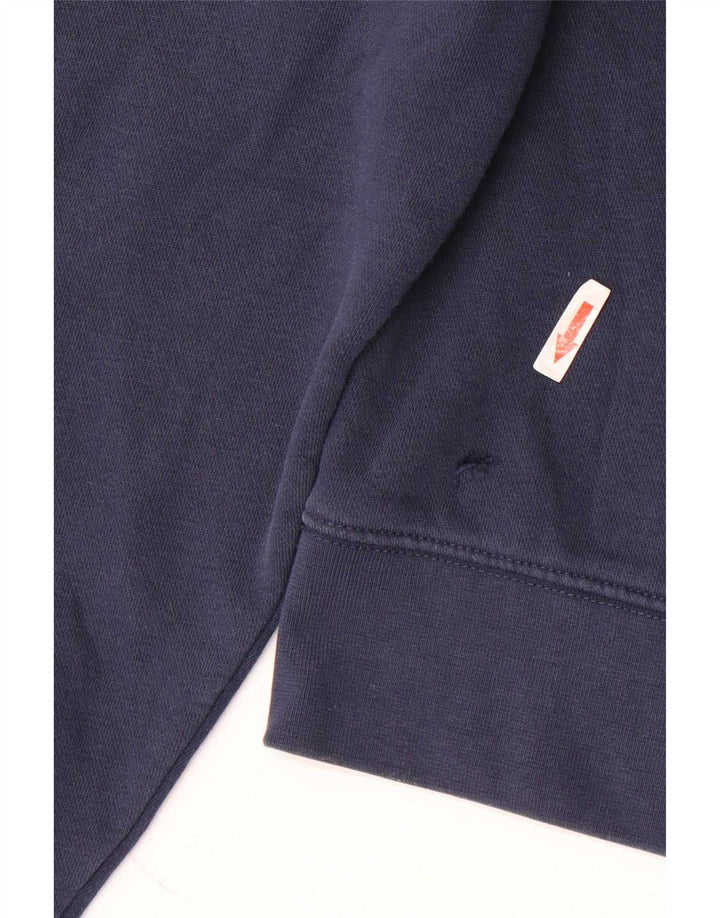 Levi's Felpa standard da uomo Maglione grande in cotone blu navy
