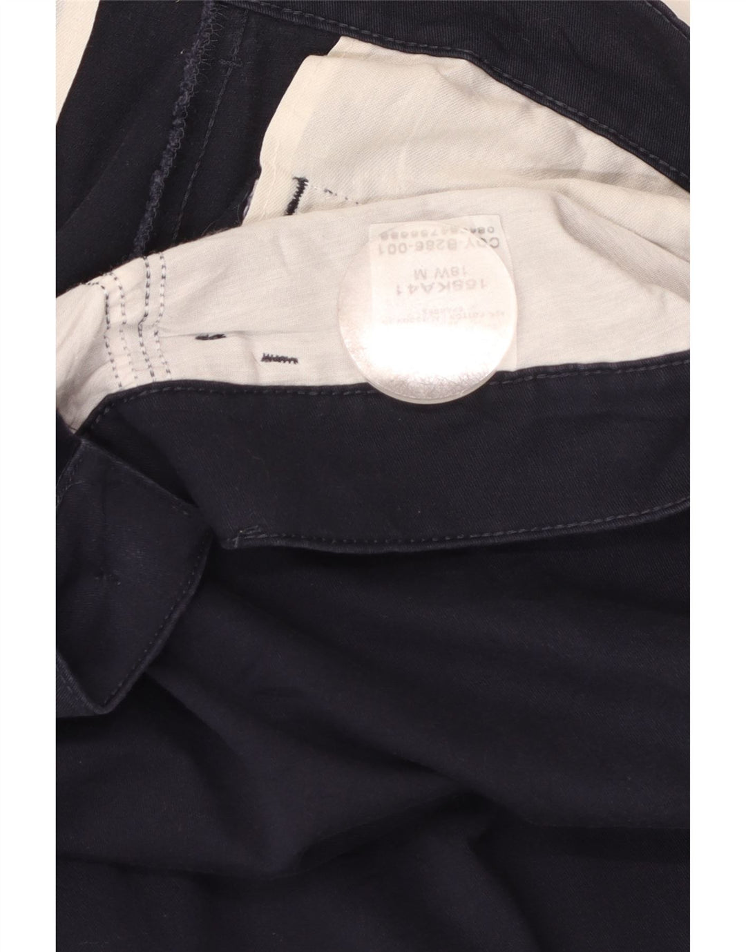 Pantaloni casual dritti da donna LEE US 18 2XL W40 L31 Cotone blu navy