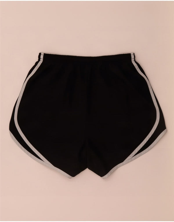 Pantaloncini sportivi Nike da donna Dri Fit UK 6 XS poliestere nero
