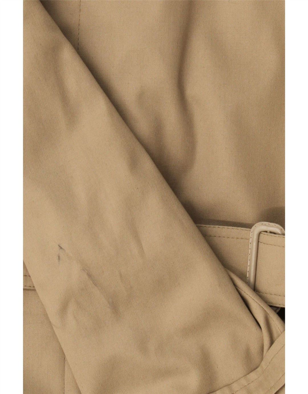 Trench da uomo vintage IT 46 piccolo in lana beige