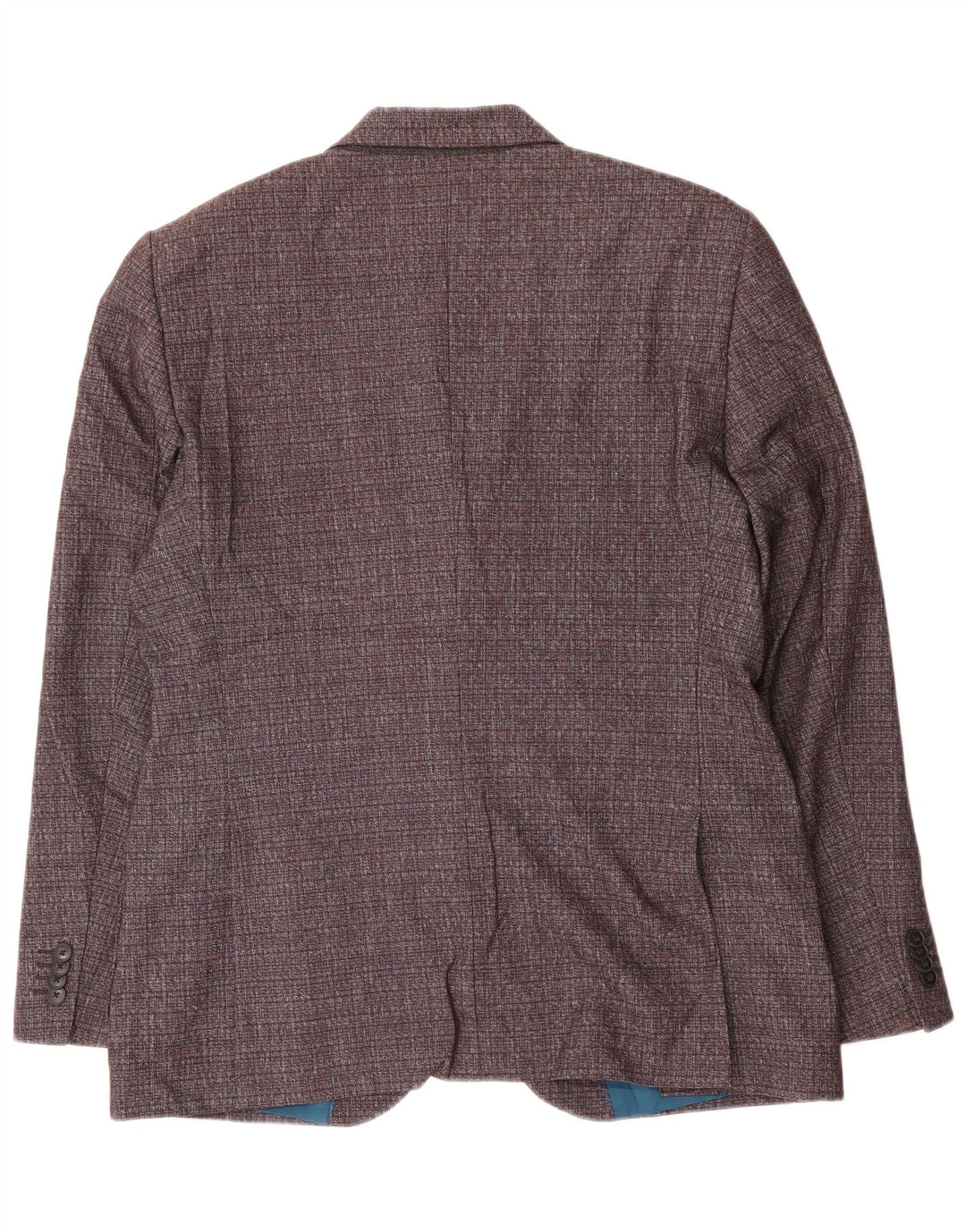 Giacca blazer slim a 2 bottoni Marks & Spencer da uomo UK 42 XL poliestere grigio