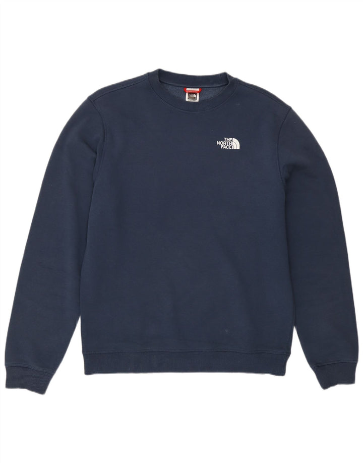 Felpa da uomo The North Face in cotone medio blu navy