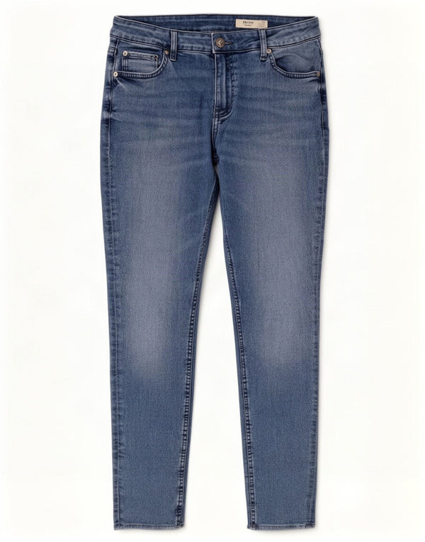 Marks & Spencer Womens The Ivy Skinny Jeans UK 14 Large W32 L28 Blue