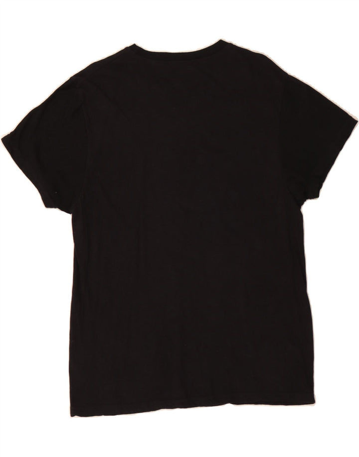 DOCKERS Mens T-Shirt Top Large Black Cotton Vintage Dockers and Second-Hand Dockers from Messina Hembry 