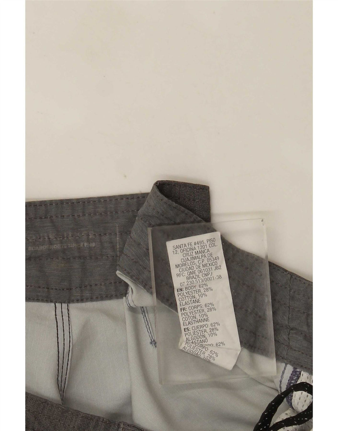 Pantaloncini da bagno da uomo Quiksilver Blu medio in poliestere color block