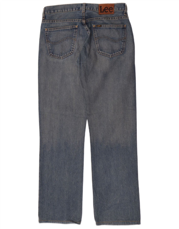 Jeans dritti da uomo Lee W33 L31 in cotone blu