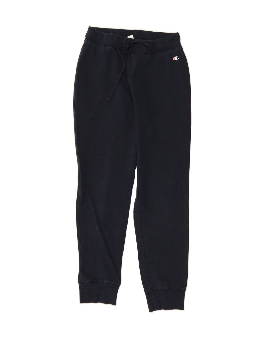 CHAMPION Womens Tracksuit Trousers Joggers UK 12 Medium Navy Blue Vintage Champion and Second-Hand Champion from Messina Hembry 