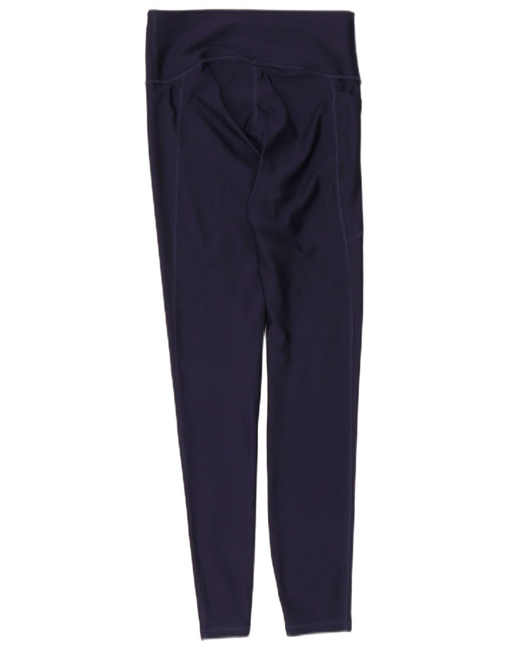 Leggings da donna Under Armour UK 8 Small Poliestere blu navy