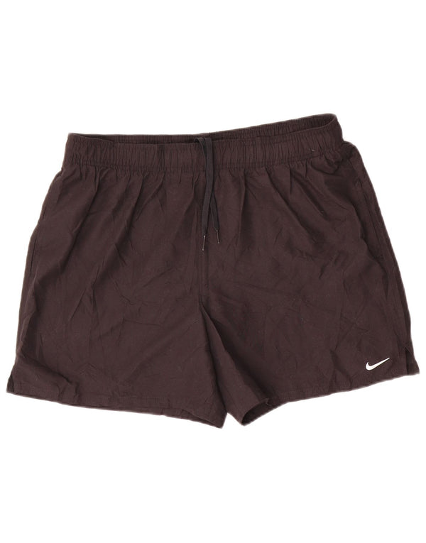 Pantaloncini sportivi da uomo Nike Large neri in poliestere