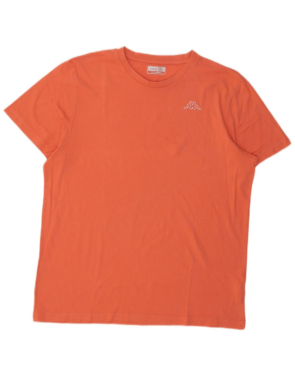T-shirt uomo Kappa Top 2XL rossa in cotone