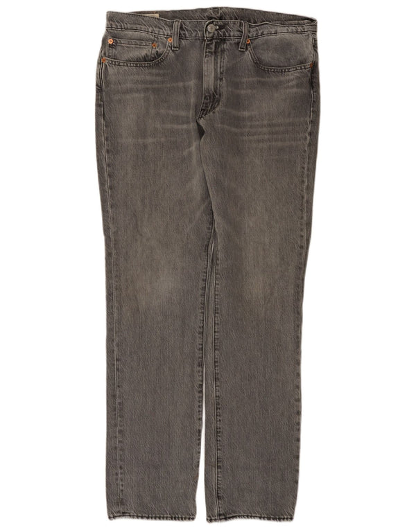 Jeans Levi's Uomo 511 Slim W34 L34 Cotone Grigio