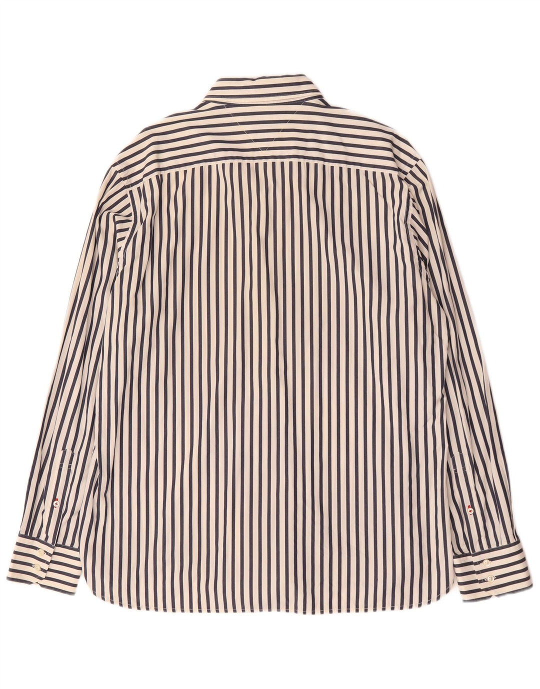 Camicia da uomo Tommy Hilfiger XL in cotone a righe bianche