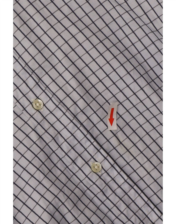Camicia da uomo Massimo Dutti a quadri blu medio