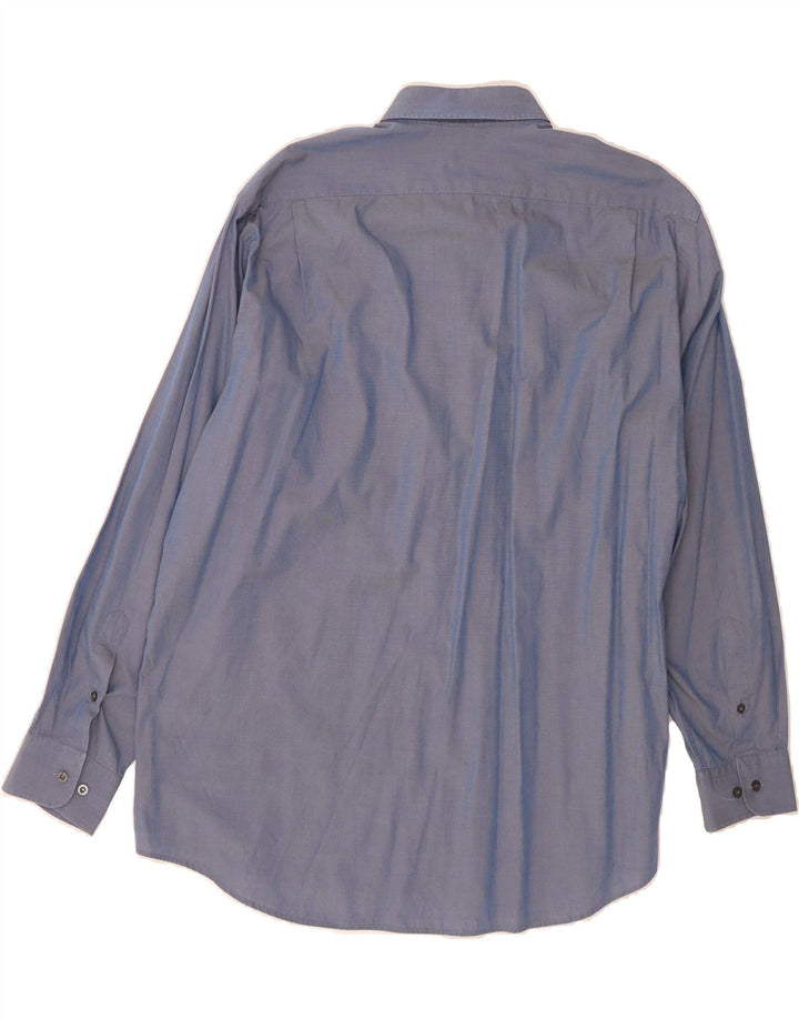 LACOSTE Mens Shirt Size 43 Large Blue Cotton Vintage Lacoste and Second-Hand Lacoste from Messina Hembry 