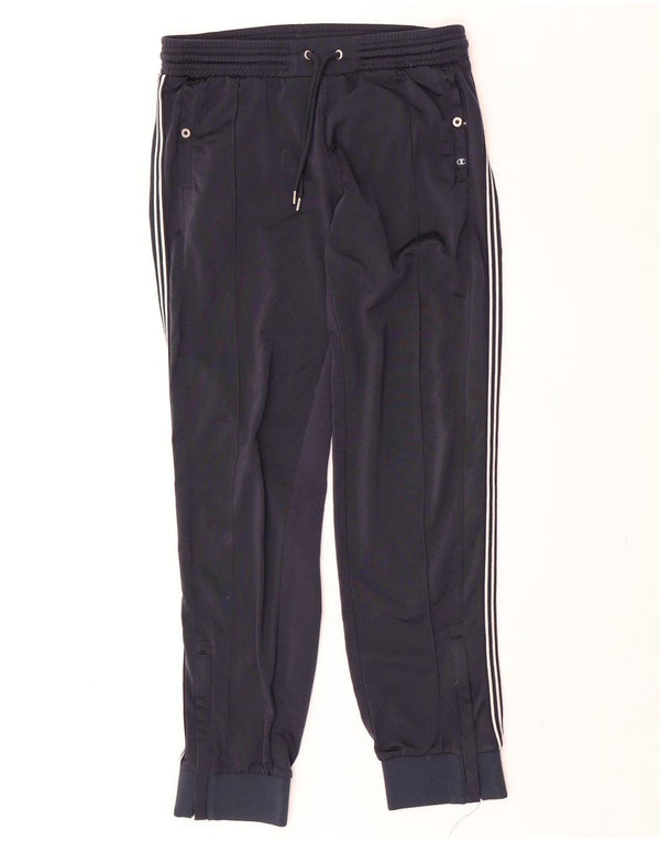 Pantaloni da tuta da donna Champion Joggers UK 14 Poliestere blu navy medio