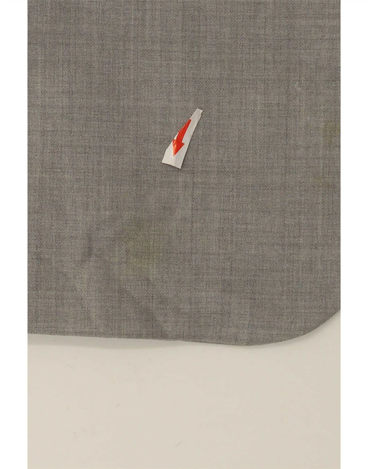Giacca blazer da uomo a 2 bottoni Zara EU 50 poliestere grigio medio