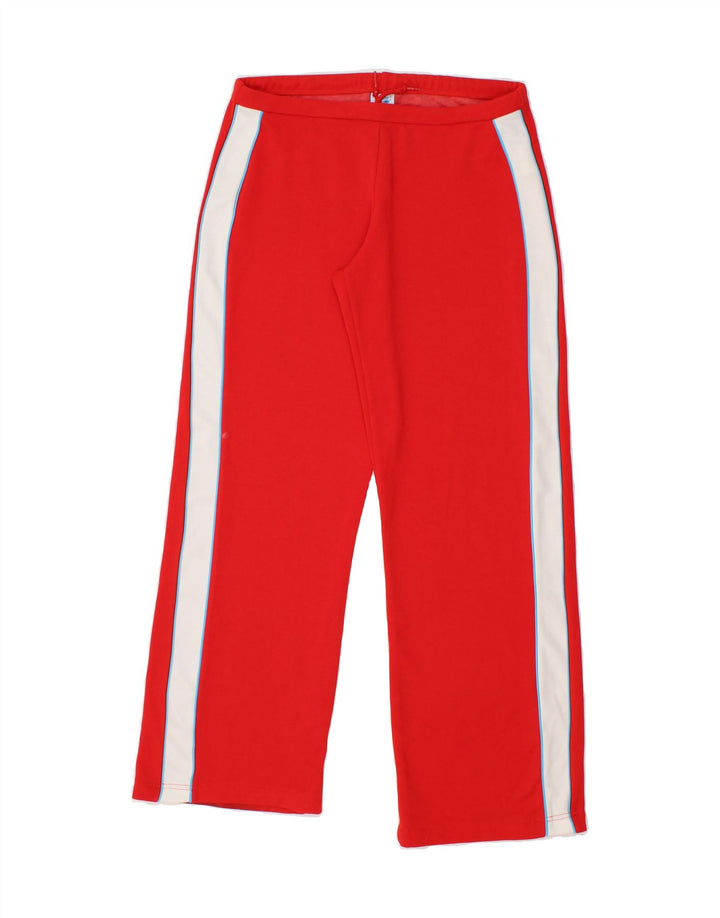 CHAMPION Womens Tracksuit Trousers UK 6 XS Red Colourblock Polyester Vintage Champion and Second-Hand Champion from Messina Hembry 