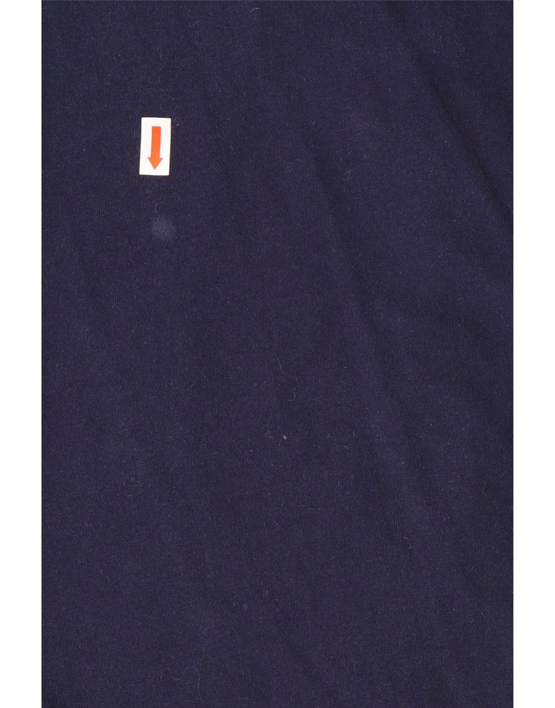 NIKE Mens Graphic T-Shirt Top Large Navy Blue Cotton
