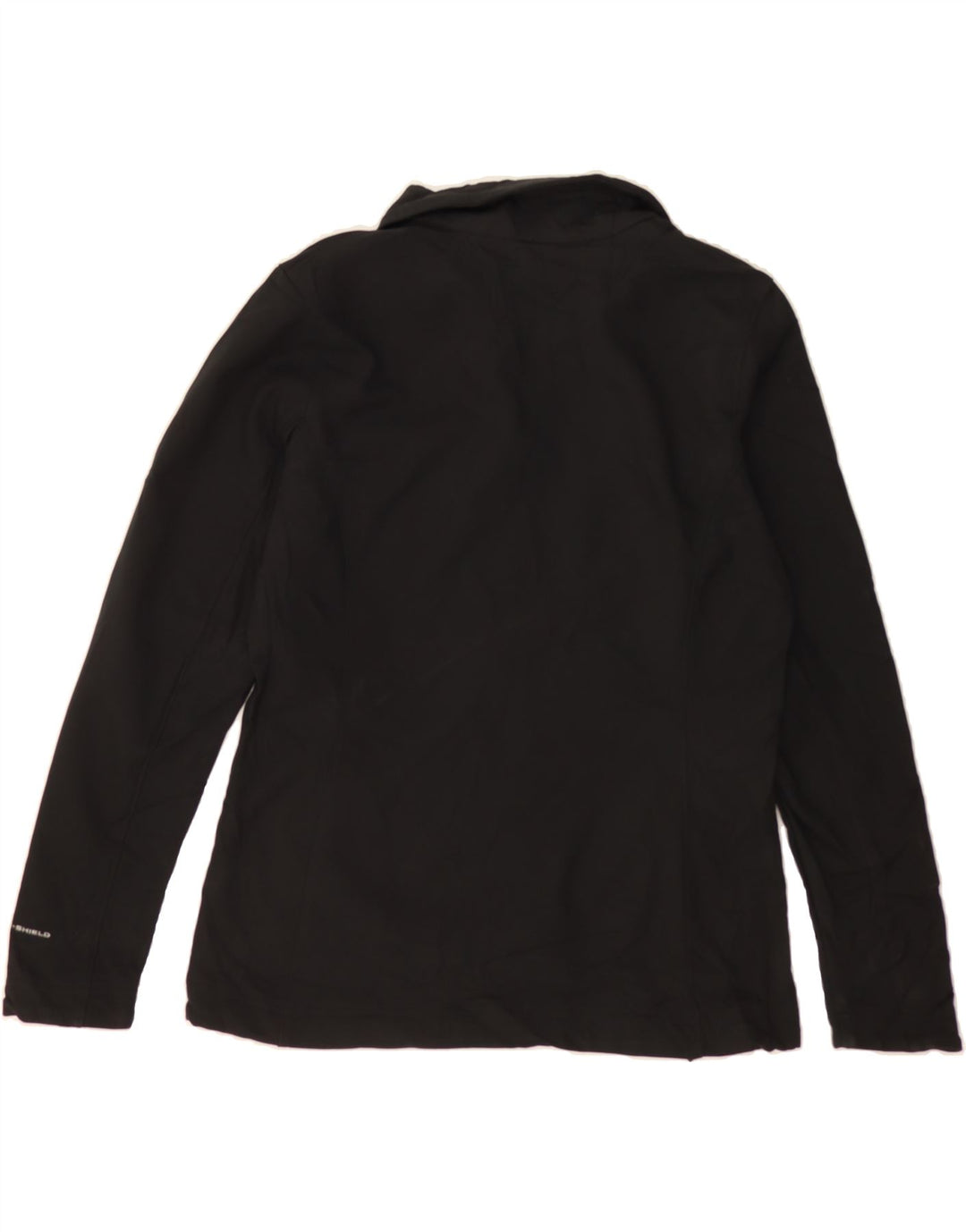 COLUMBIA Womens Omni-Shield Windbreaker Jacket UK 16 Large Black Polyester Vintage Columbia and Second-Hand Columbia from Messina Hembry 