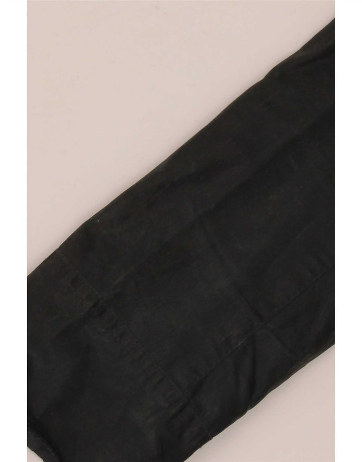Giacca da donna in cotone cerato Barbour UK 10 piccola nera