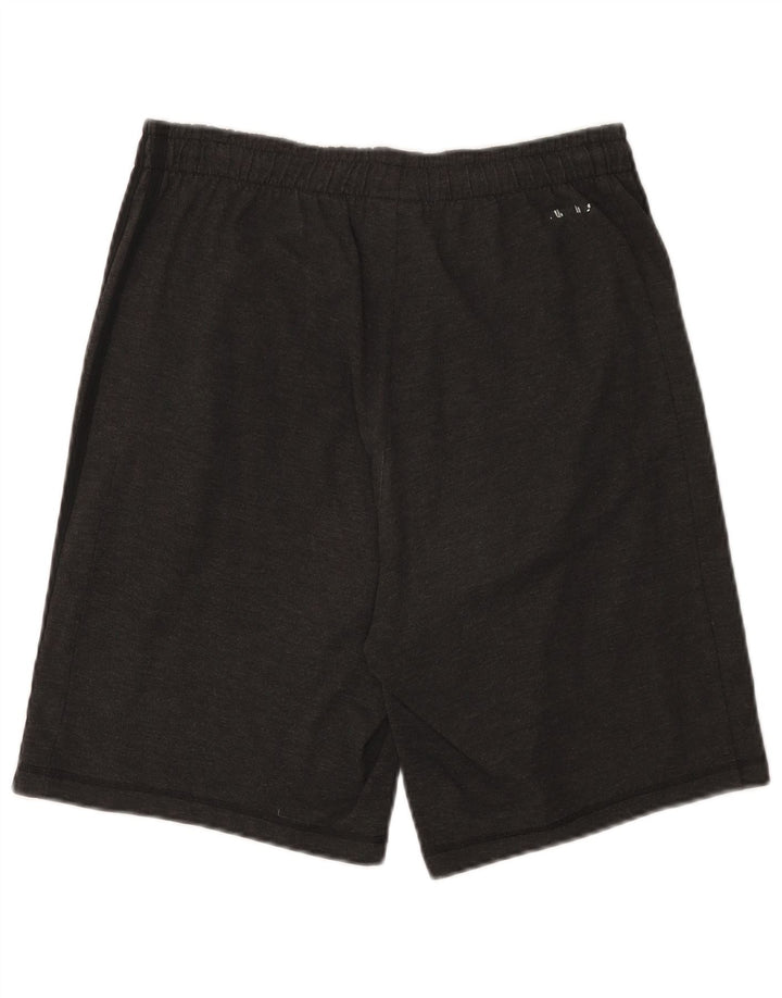 Pantaloncini sportivi Adidas Climalite da uomo piccoli in poliestere grigio