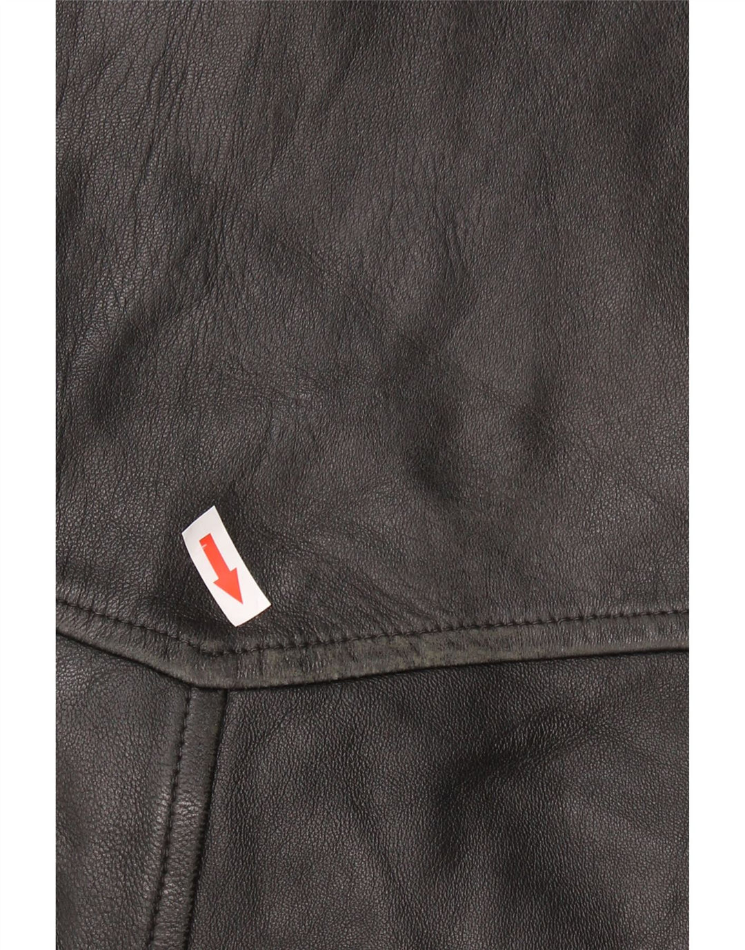 Giacca in pelle da uomo VINTAGE UK 42 XL in pelle nera
