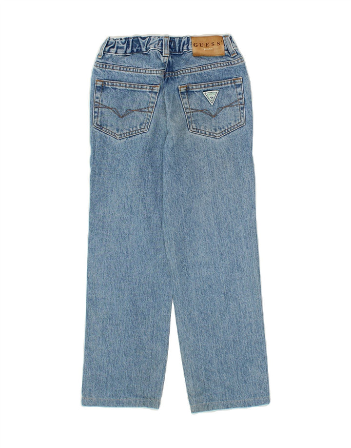 GUESS Boys Straight Jeans 7-8 Years W22 L21  Blue Cotton Vintage Guess and Second-Hand Guess from Messina Hembry 