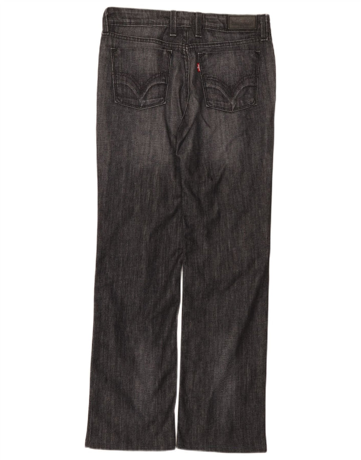 Jeans dritti Levi's 627 da donna W30 L29 cotone grigio
