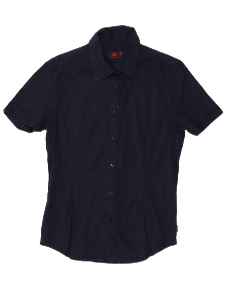 Camicia a maniche corte da donna Kappa UK 18 XL Blu Navy