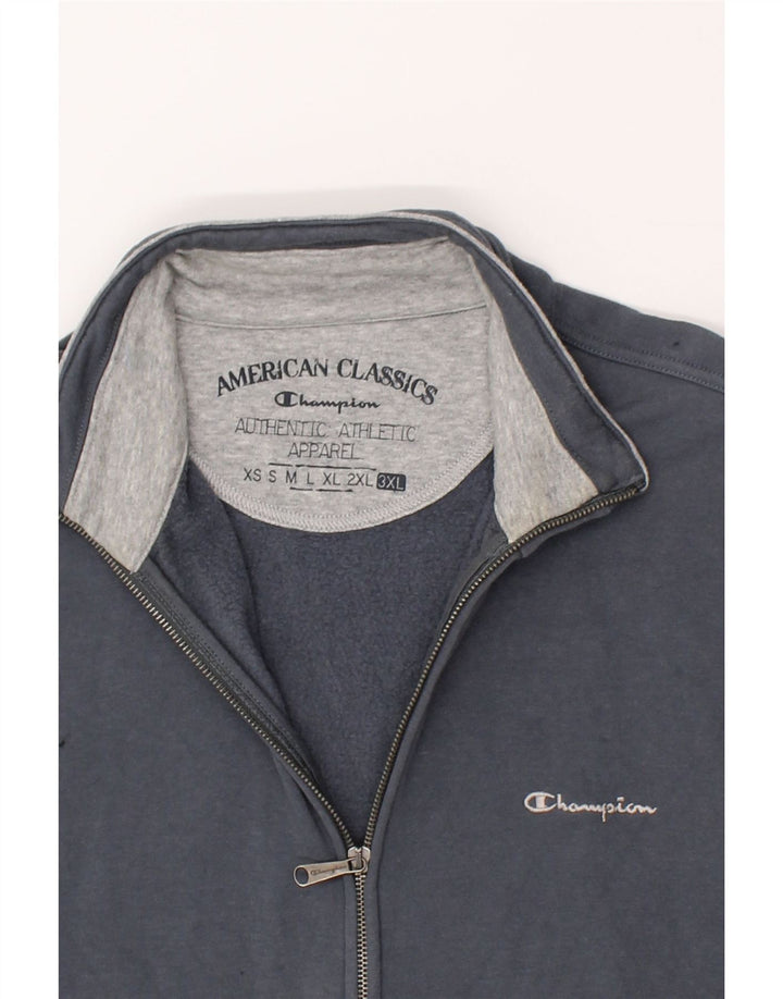 Giacca da tuta da uomo CHAMPION 3XL cotone blu navy