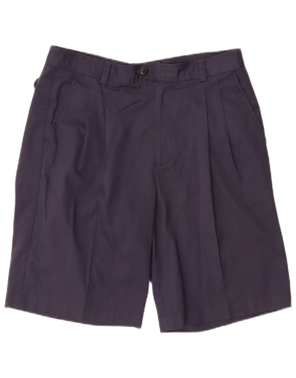 Pantaloncini chino con pegging da uomo Sergio Tacchini IT 50 Large W34 Blu Navy