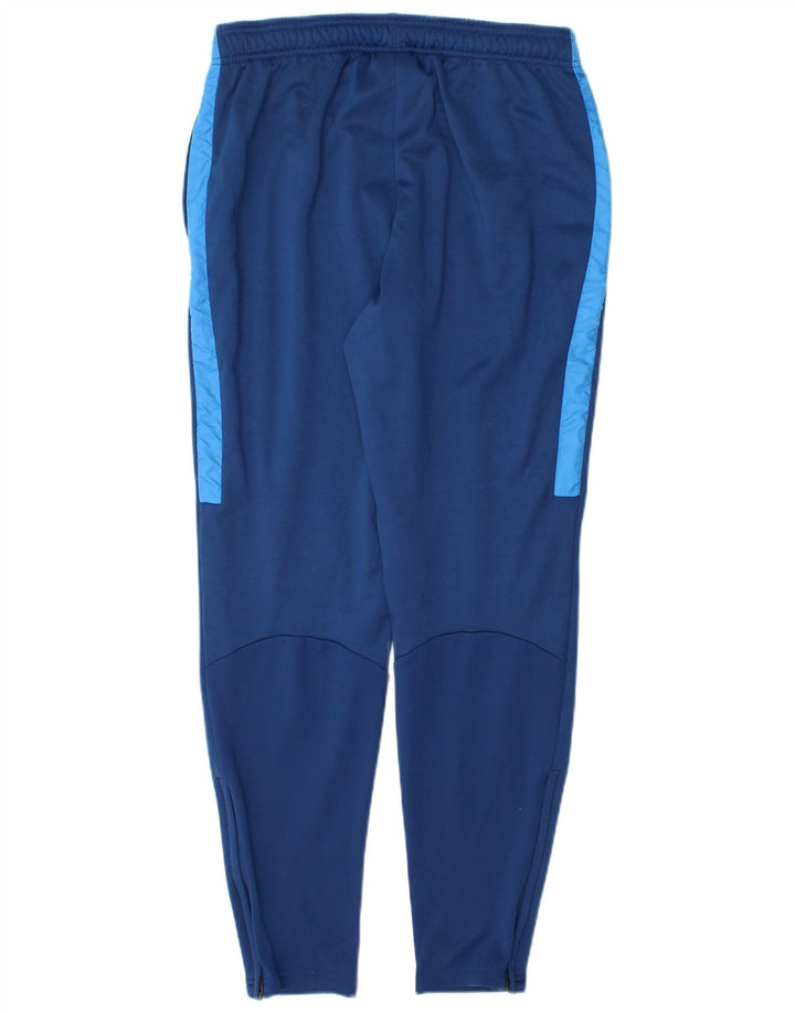 Pantaloni da tuta Nike Dri Fit da uomo in poliestere color block blu medio