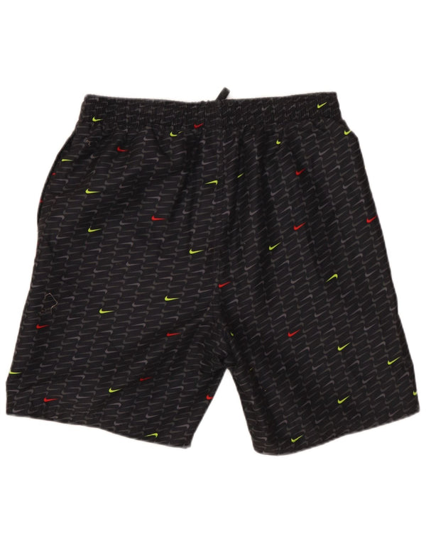Pantaloncini sportivi NIKE da ragazzo Dri Fit Graphic 13-14 anni XL poliestere nero