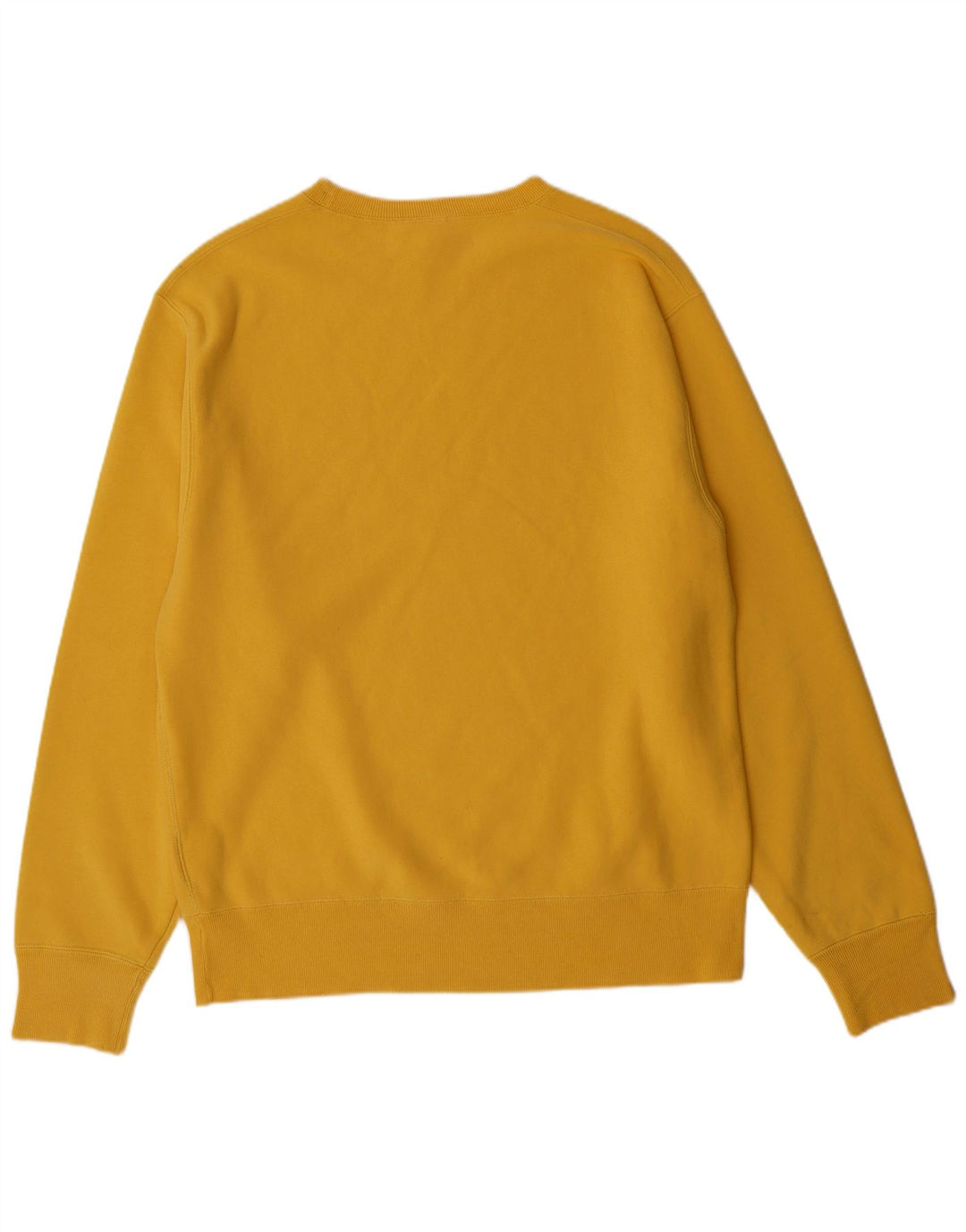 CHAMPION Mens Sweatshirt Jumper Medium Yellow Cotton