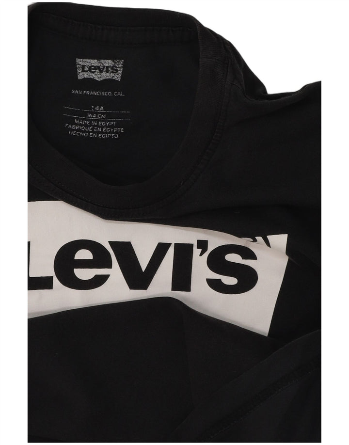 Maglietta grafica per ragazzi Levi's 13-14 anni Grigia