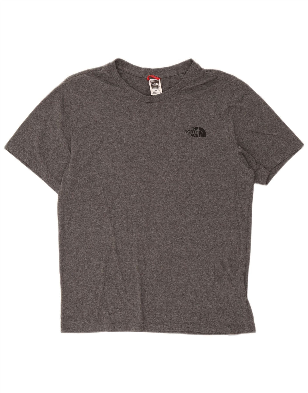 T-shirt da uomo The North Face Top in cotone chiazzato grigio medio