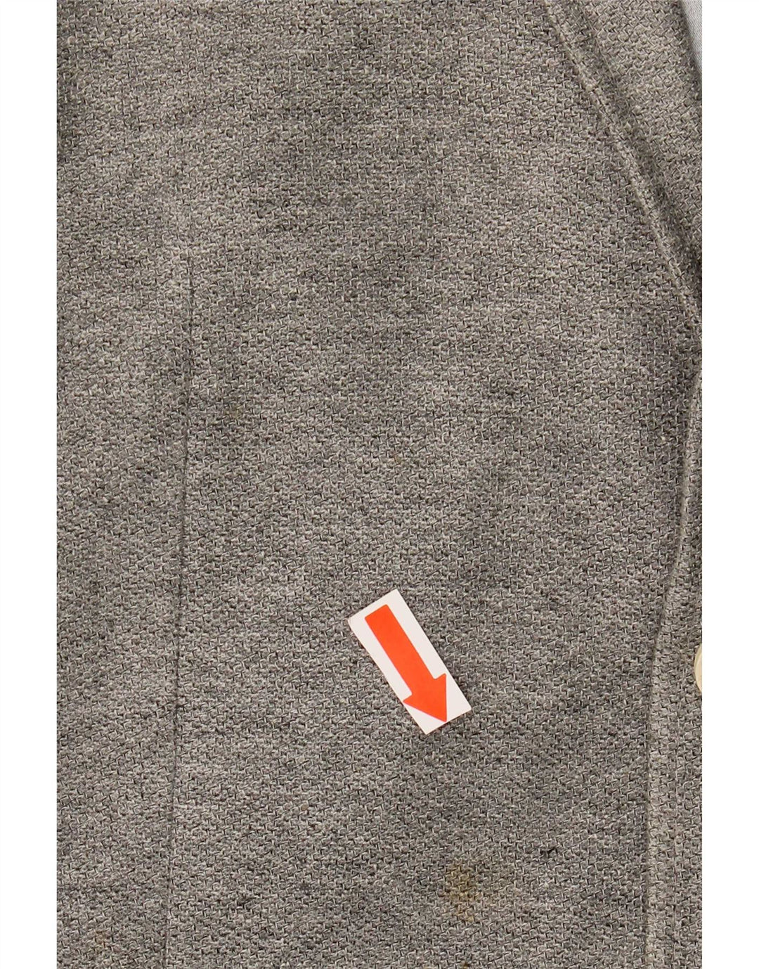 Zara Giacca blazer a 2 bottoni da uomo EU 56 XL Grigio Poliestere