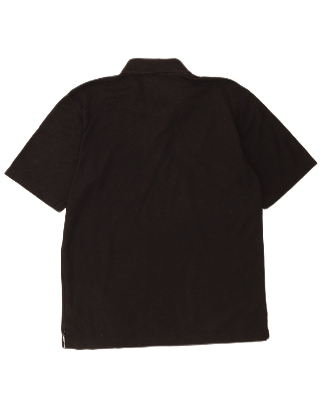 Polo Umbro da uomo media nera in poliestere