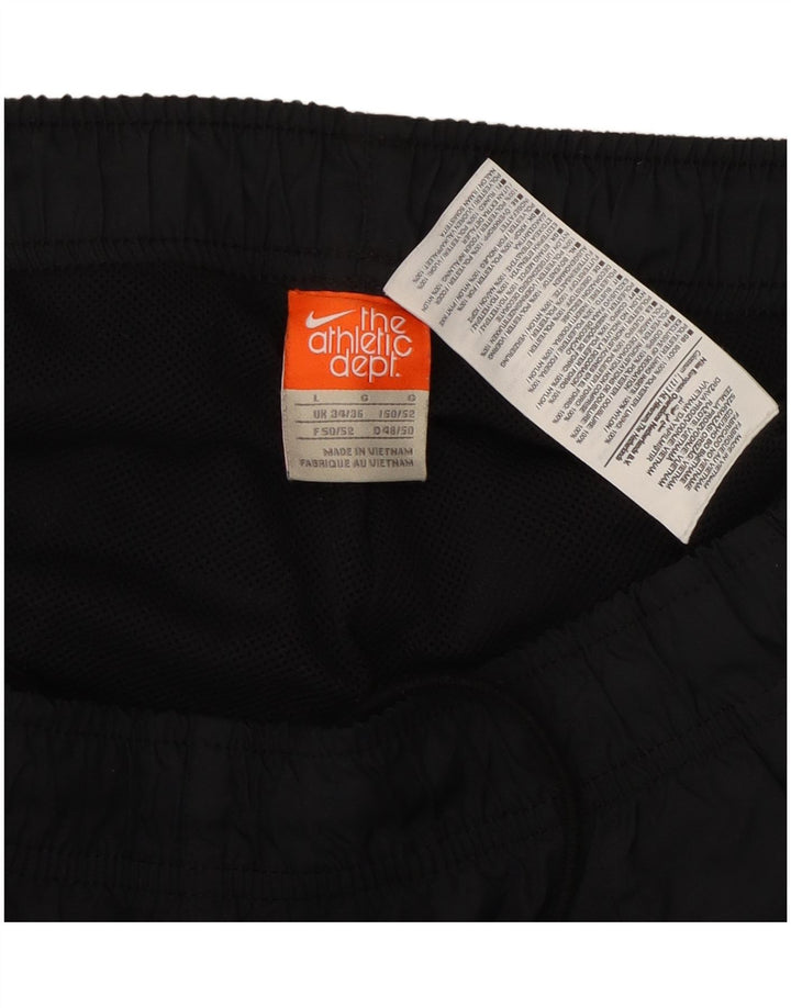 Pantaloni da tuta da uomo Nike Joggers grandi neri in poliestere