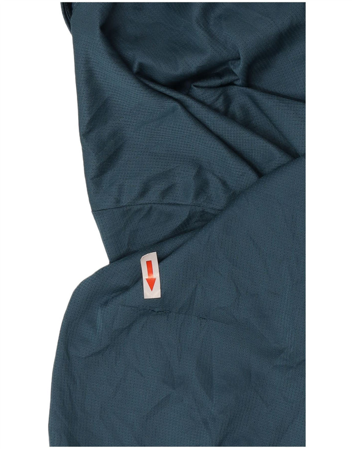 Polo Adidas da uomo in poliestere blu medio