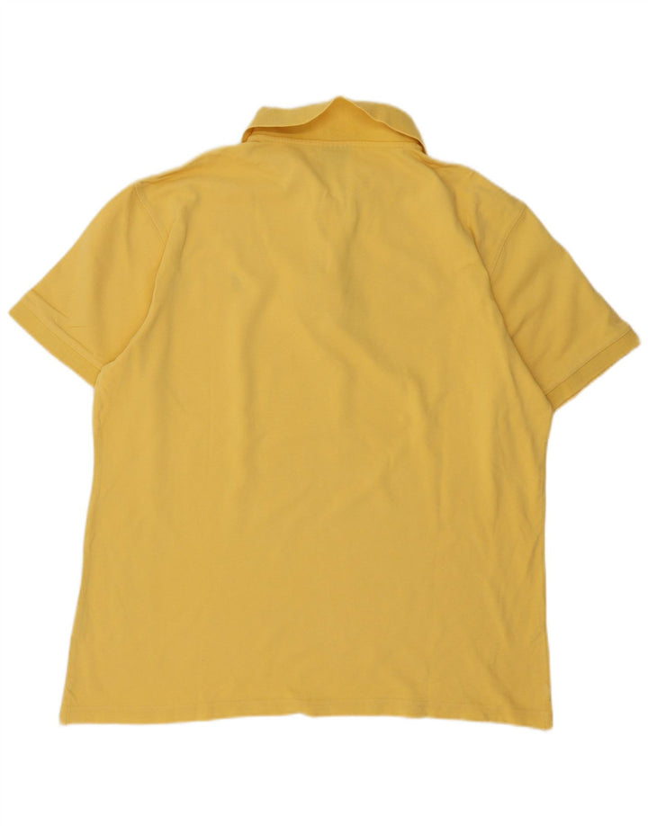 Polo da uomo Marlboro Classics 2XL in cotone giallo