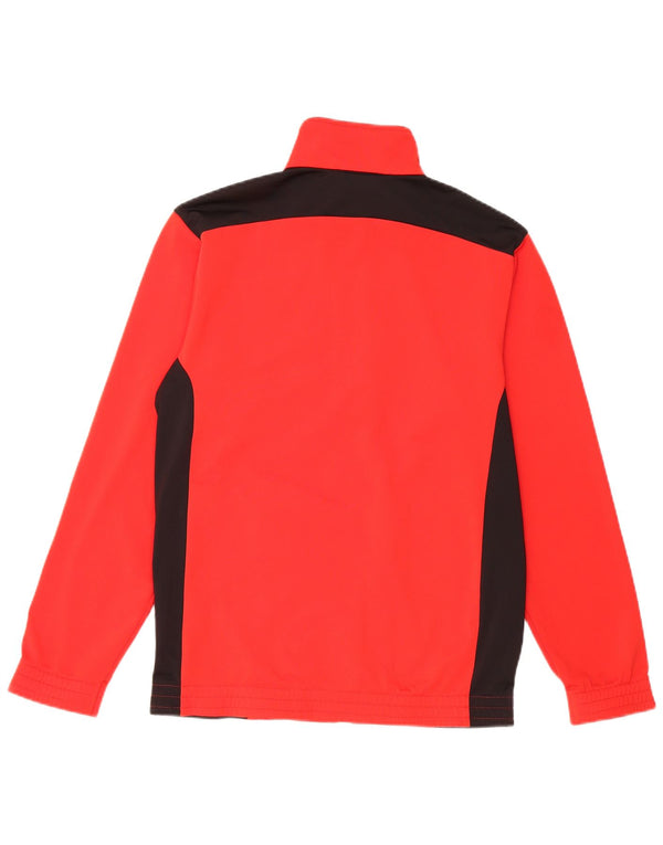 Giacca da tuta da ragazzo PUMA 13-14 anni Poliestere color block rosso