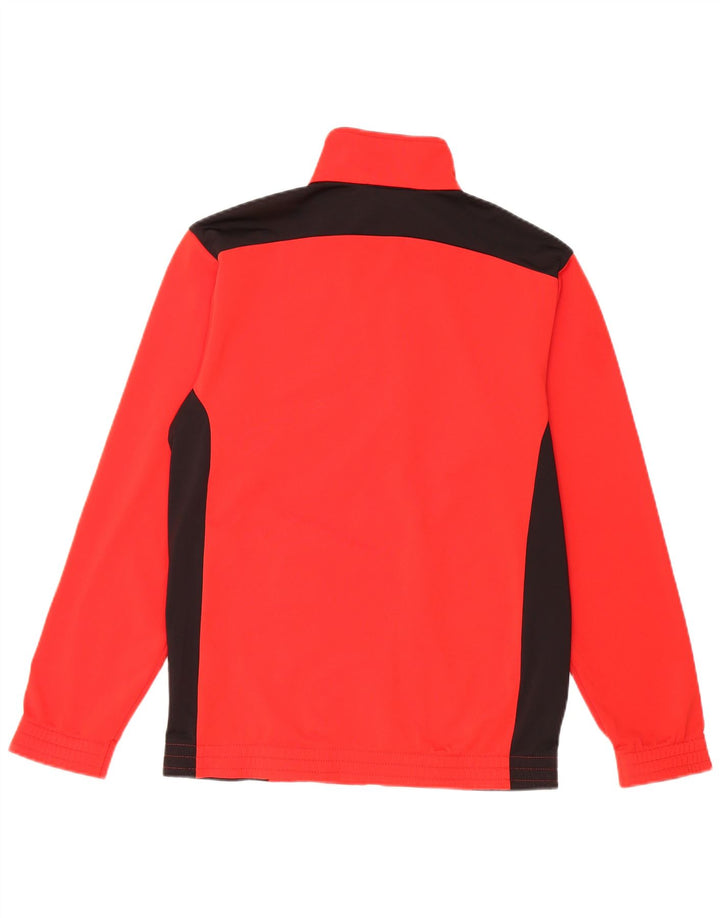 Giacca da tuta da ragazzo PUMA 13-14 anni Poliestere color block rosso