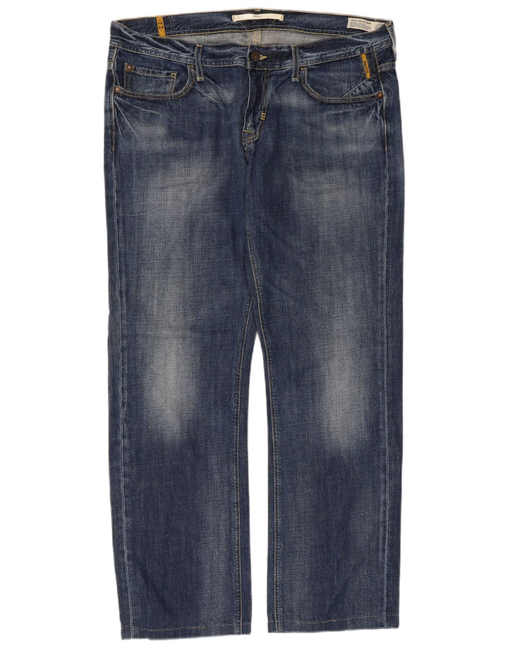 Jeans dritti Markus da uomo Meltin' Pot W38 L31 Blu